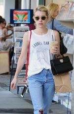 EMMA ROBERTS Out in Los Angeles 09/23/2016