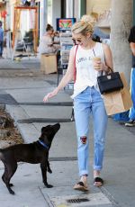 EMMA ROBERTS Out in Los Angeles 09/23/2016
