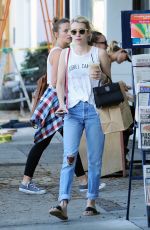 EMMA ROBERTS Out in Los Angeles 09/23/2016
