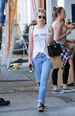 EMMA ROBERTS Out in Los Angeles 09/23/2016