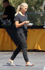 EMMA SLATER on the Set of DWTS Season 23 Promos in Los Angeles 08/29/2016