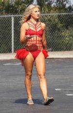 EMMA SLATER on the Set of DWTS Season 23 Promos in Los Angeles 08/29/2016