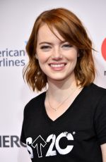 EMMA STONE at 5th Biennial Stand Up To Cancer in Los Angeles 09/09/2016
