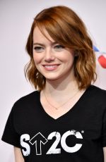 EMMA STONE at 5th Biennial Stand Up To Cancer in Los Angeles 09/09/2016