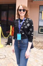 EMMA STONE at Telluride Film Festival 2016 in Telluride 09/03/2016