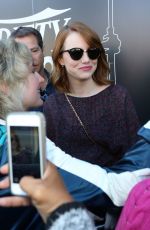 EMMA STONE Leaves Variety Studio in Toronto 09/12/2016