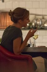 EMMA WATSON and Daniel Bruhl Out for Dinner in Berlin 09/02/2016