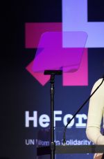 EMMA WATSON at Heforshe 2nd Anniversary Reception at moma in New York 09/20/2016