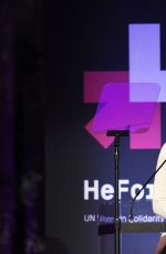 EMMA WATSON at Heforshe 2nd Anniversary Reception at moma in New York 09/20/2016