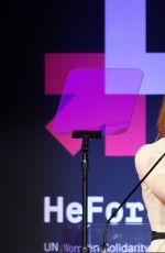 EMMA WATSON at Heforshe 2nd Anniversary Reception at moma in New York 09/20/2016