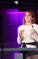 EMMA WATSON at Heforshe 2nd Anniversary Reception at moma in New York 09/20/2016