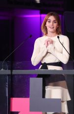 EMMA WATSON at Heforshe 2nd Anniversary Reception at moma in New York 09/20/2016