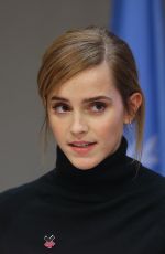 EMMA WATSON at United Nations Heforshe Impact Report in New York 09/20/2016