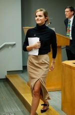EMMA WATSON Talks at United Nations General Assembly in New York 09/20/2016