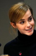 EMMA WATSON Talks at United Nations General Assembly in New York 09/20/2016