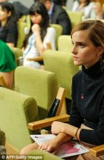 EMMA WATSON Talks at United Nations General Assembly in New York 09/20/2016