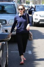 EMMY ROSSUM at a Nail Salon in Beverly Hills 09/14/2016