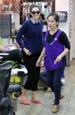 EMMY ROSSUM at a Nail Salon in Beverly Hills 09/14/2016