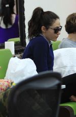 EMMY ROSSUM at a Nail Salon in Beverly Hills 09/14/2016