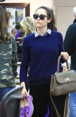 EMMY ROSSUM at a Nail Salon in Beverly Hills 09/14/2016
