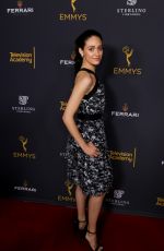 EMMY ROSSUM at Cocktail Reception for Television Academy