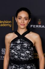 EMMY ROSSUM at Cocktail Reception for Television Academy