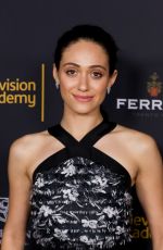 EMMY ROSSUM at Cocktail Reception for Television Academy