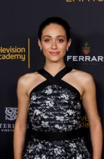 EMMY ROSSUM at Cocktail Reception for Television Academy
