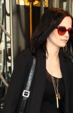 EVA GREEN Leaves Her Hotel in London 09/22/2016