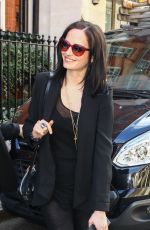 EVA GREEN Leaves Her Hotel in London 09/22/2016