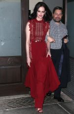 EVA GREEN Out and About in New York 09/26/2016