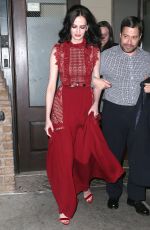 EVA GREEN Out and About in New York 09/26/2016