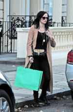 EVA GREEN Out Shopping in London 09/22/2016