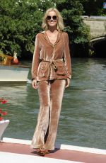 EVA HERZIGOVA Arrives in Venice 09/02/2016