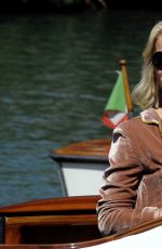 EVA HERZIGOVA Arrives in Venice 09/02/2016