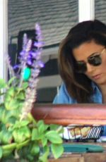 EVA LONGORIA Out for Lunch in Beverly Hills 09/15/2016
