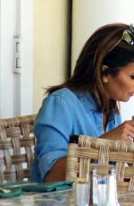 EVA LONGORIA Out for Lunch in Beverly Hills 09/15/2016