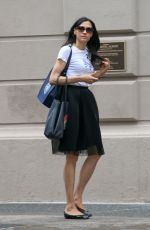 FAMKE JANSSEN Out for Shopping in New York 09/01/2016