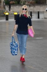 FEARNE COTTON Arrives at BBC Radio 2 Studios in London 09/10/2016