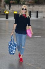FEARNE COTTON Arrives at BBC Radio 2 Studios in London 09/10/2016