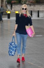 FEARNE COTTON Arrives at BBC Radio 2 Studios in London 09/10/2016