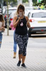 FERNE MCCANN at a Gym in Essex 09/05/2016