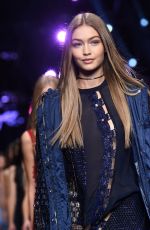 GIGI HADID at Versace Fashion Show in Milan 09/23/2016