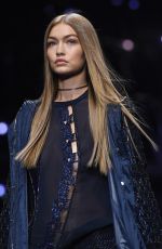 GIGI HADID at Versace Fashion Show in Milan 09/23/2016