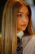 GIGI HADID at Versace Fashion Show in Milan 09/23/2016