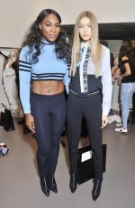GIGI HADID at Versace Fashion Show in Milan 09/23/2016