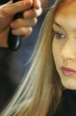 GIGI HADID at Versace Fashion Show in Milan 09/23/2016