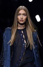 GIGI HADID at Versace Fashion Show in Milan 09/23/2016