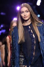 GIGI HADID at Versace Fashion Show in Milan 09/23/2016