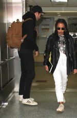 FKA TWIGS at LAX Airport in Los Angeles 09/26/2016